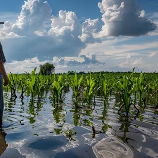 Ce sont les inondations qui causent le plus de catastrophes agricoles. © dobok, Adobe Stock